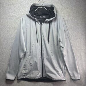 Under Armour UA Jacket Men’s XL Storm ColdGear Full-Zip Hooded Waterproof Gray